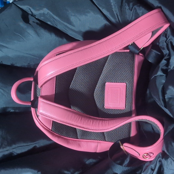 Coach Pink Mini Backpack - Picture 2 of 3